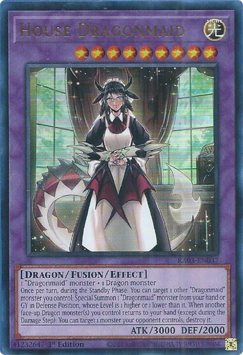 House Dragonmaid (UR) [RA03-EN037] Ultra Rare | Black Swamp Games