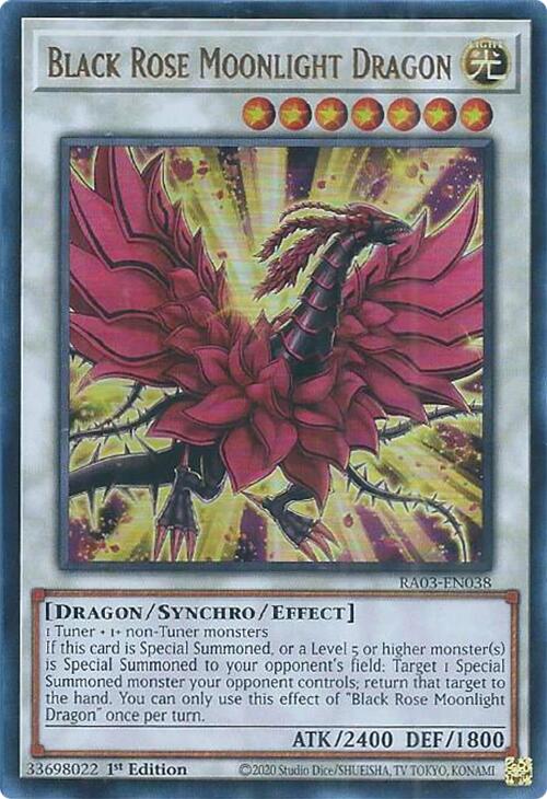 Black Rose Moonlight Dragon (UR) [RA03-EN038] Ultra Rare | Black Swamp Games