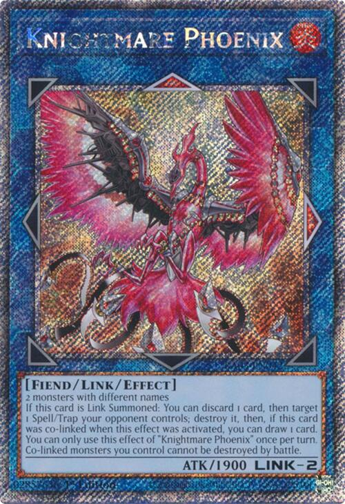 Knightmare Phoenix (Platinum Secret Rare) [RA03-EN042] Platinum Secret Rare | Black Swamp Games