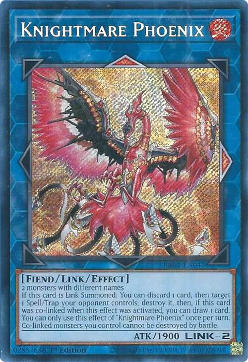 Knightmare Phoenix (Secret Rare) [RA03-EN042] Secret Rare | Black Swamp Games