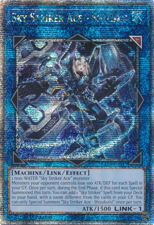 Sky Striker Ace - Shizuku (Quarter Century Secret Rare) [RA03-EN043] Quarter Century Secret Rare | Black Swamp Games