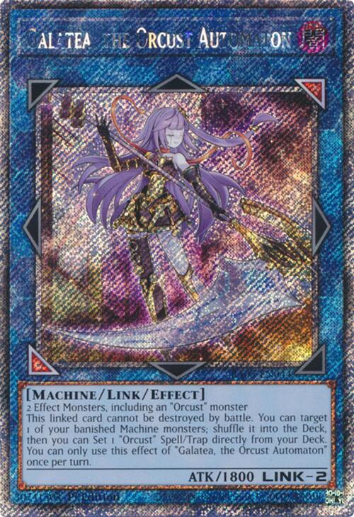Galatea, the Orcust Automaton (Platinum Secret Rare) [RA03-EN044] Platinum Secret Rare | Black Swamp Games