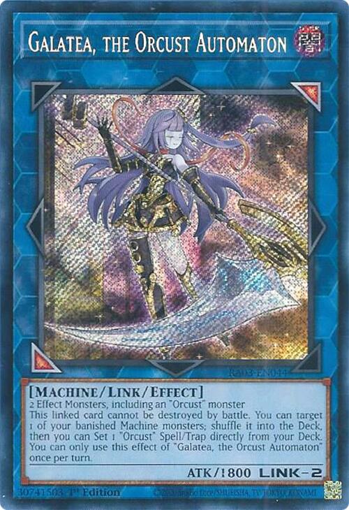 Galatea, the Orcust Automaton (Secret Rare) [RA03-EN044] Secret Rare | Black Swamp Games