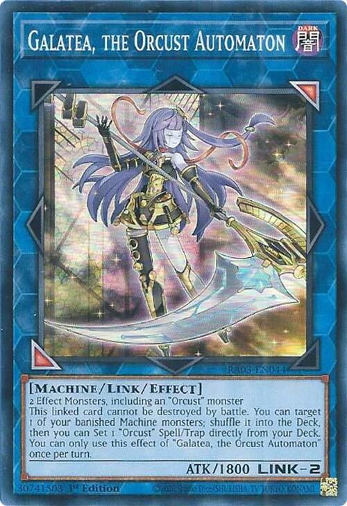 Galatea, the Orcust Automaton [RA03-EN044] Super Rare | Black Swamp Games