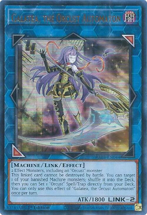 Galatea, the Orcust Automaton (UR) [RA03-EN044] Ultra Rare | Black Swamp Games