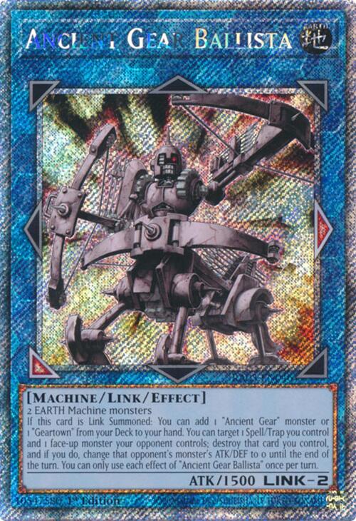 Ancient Gear Ballista (Platinum Secret Rare) [RA03-EN046] Platinum Secret Rare | Black Swamp Games