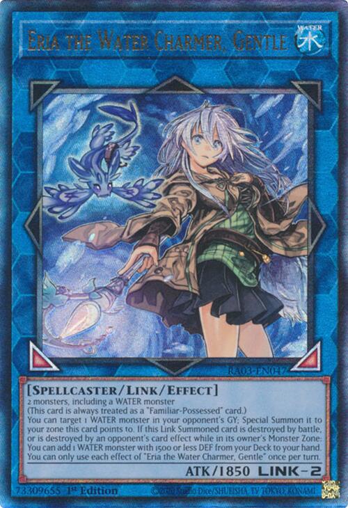Eria the Water Charmer, Gentle (UTR) [RA03-EN047] Prismatic Ultimate Rare | Black Swamp Games