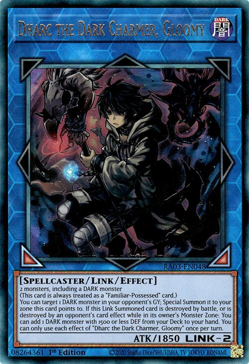 Dharc the Dark Charmer, Gloomy (UTR) [RA03-EN048] Prismatic Ultimate Rare | Black Swamp Games