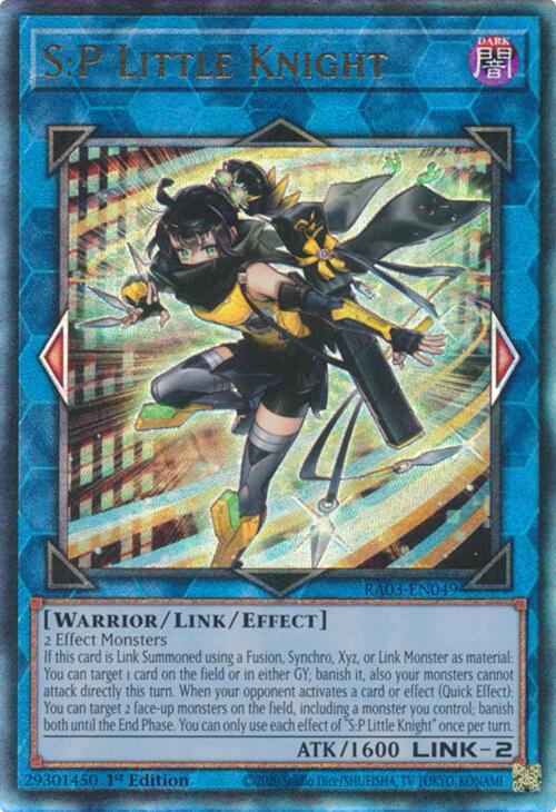 S:P Little Knight (UTR) [RA03-EN049] Prismatic Ultimate Rare | Black Swamp Games