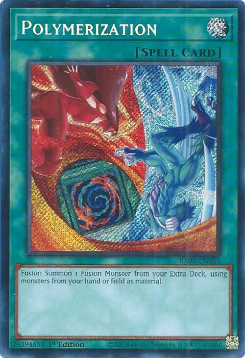 Polymerization (Secret Rare) [RA03-EN051] Secret Rare | Black Swamp Games