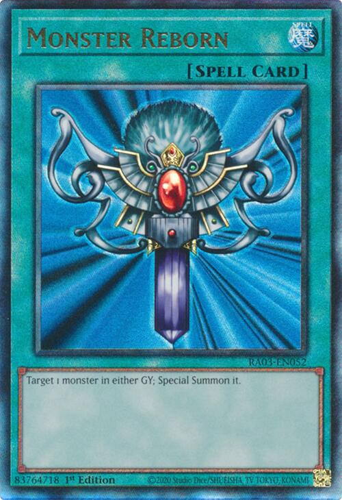 Monster Reborn (UTR) [RA03-EN052] Prismatic Ultimate Rare | Black Swamp Games