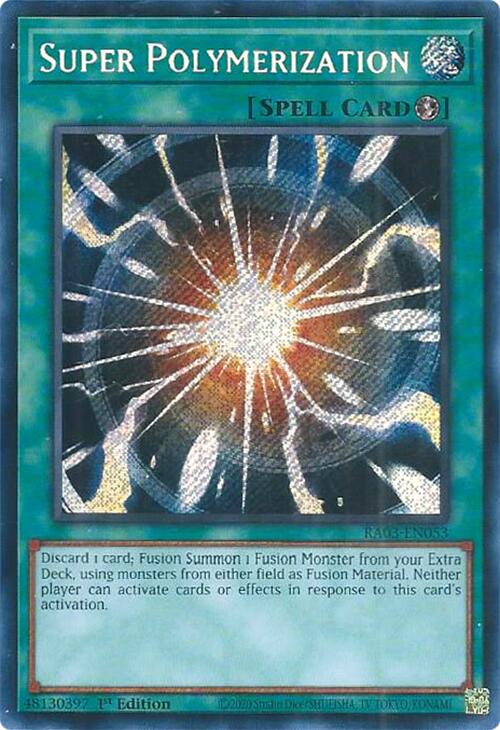 Super Polymerization (Secret Rare) [RA03-EN053] Secret Rare | Black Swamp Games