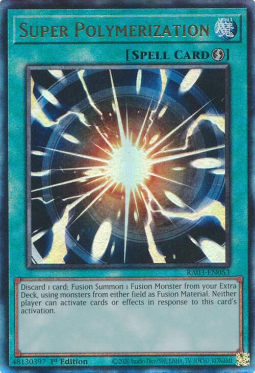 Super Polymerization (UTR) [RA03-EN053] Prismatic Ultimate Rare | Black Swamp Games