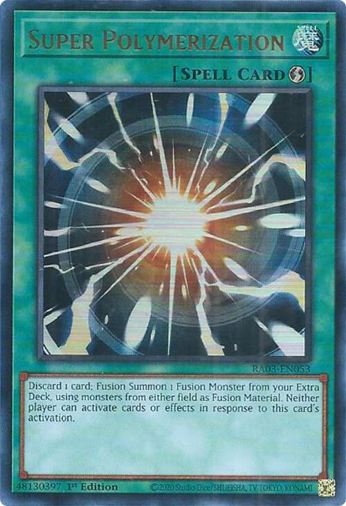 Super Polymerization (UR) [RA03-EN053] Ultra Rare | Black Swamp Games