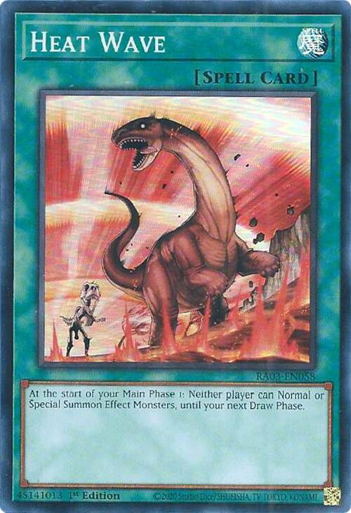 Heat Wave [RA03-EN058] Super Rare | Black Swamp Games