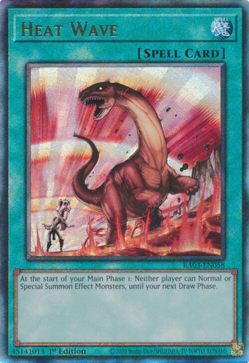 Heat Wave (UTR) [RA03-EN058] Prismatic Ultimate Rare | Black Swamp Games