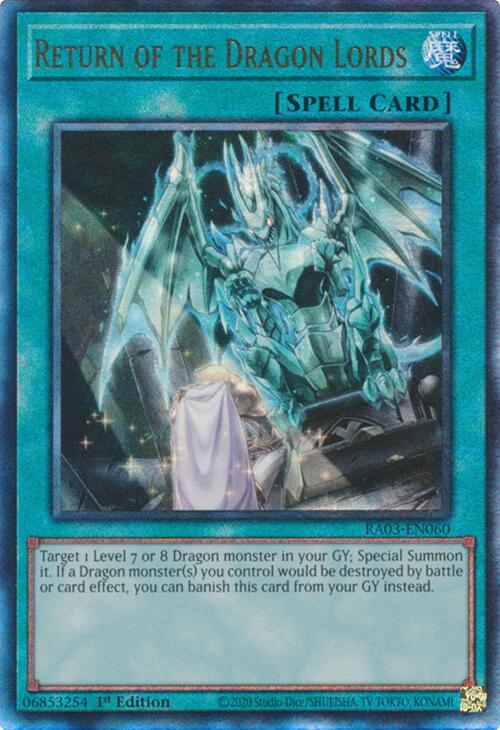 Return of the Dragon Lords (UTR) [RA03-EN060] Prismatic Ultimate Rare | Black Swamp Games