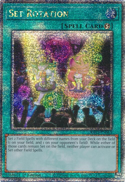 Set Rotation (Quarter Century Secret Rare) [RA03-EN065] Quarter Century Secret Rare | Black Swamp Games