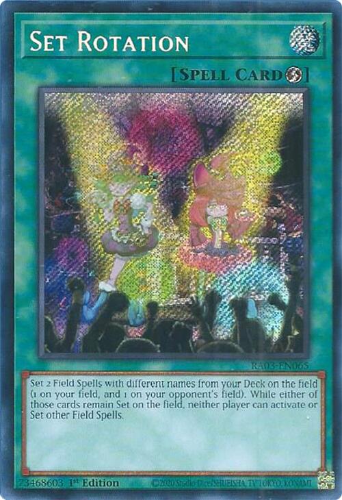 Set Rotation (Secret Rare) [RA03-EN065] Secret Rare | Black Swamp Games