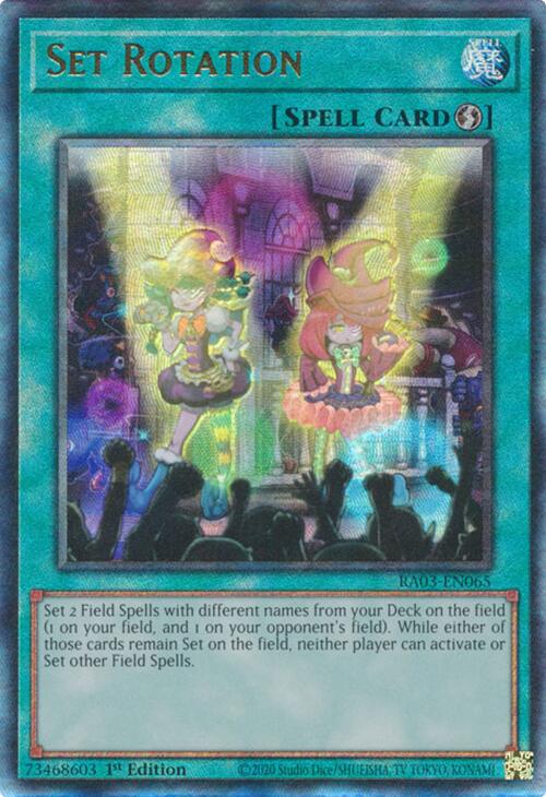 Set Rotation (UTR) [RA03-EN065] Prismatic Ultimate Rare | Black Swamp Games