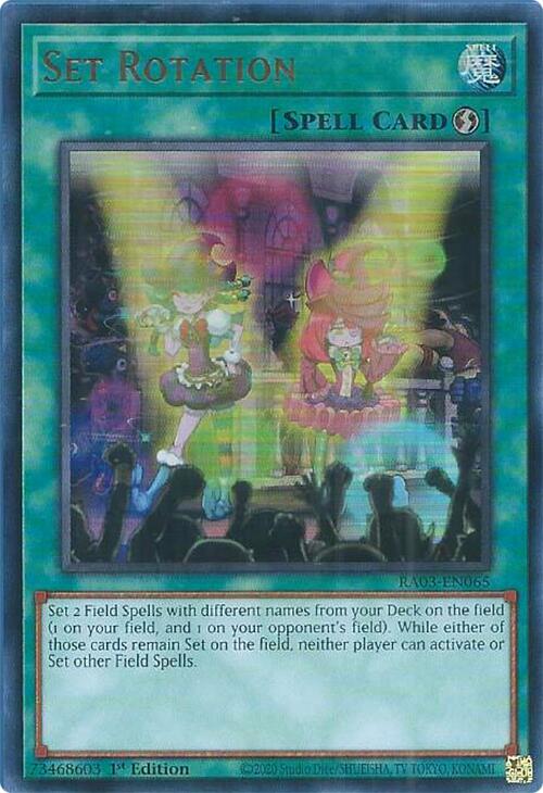 Set Rotation (UR) [RA03-EN065] Ultra Rare | Black Swamp Games