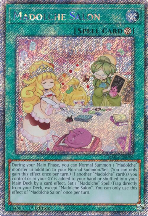 Madolche Salon (Platinum Secret Rare) [RA03-EN069] Platinum Secret Rare | Black Swamp Games