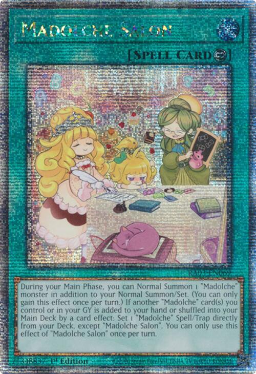 Madolche Salon (Quarter Century Secret Rare) [RA03-EN069] Quarter Century Secret Rare | Black Swamp Games