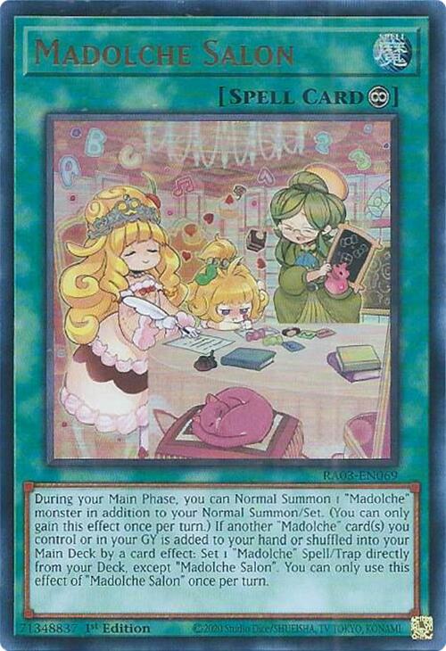 Madolche Salon (UR) [RA03-EN069] Ultra Rare | Black Swamp Games