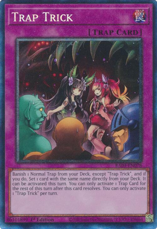 Trap Trick (CR) [RA03-EN078] Prismatic Collector's Rare | Black Swamp Games