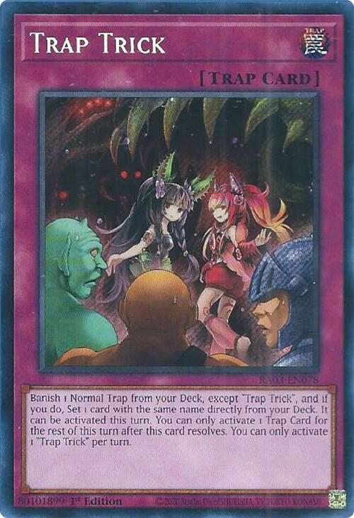 Trap Trick (Secret Rare) [RA03-EN078] Secret Rare | Black Swamp Games