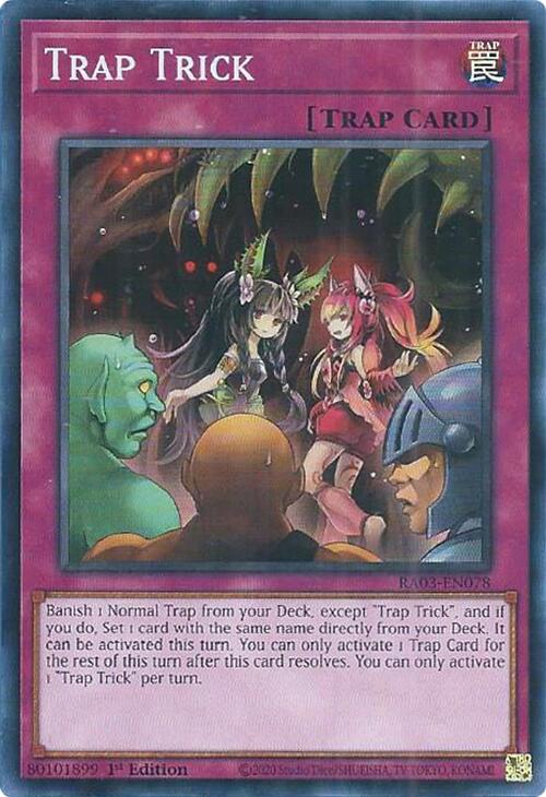 Trap Trick [RA03-EN078] Super Rare | Black Swamp Games