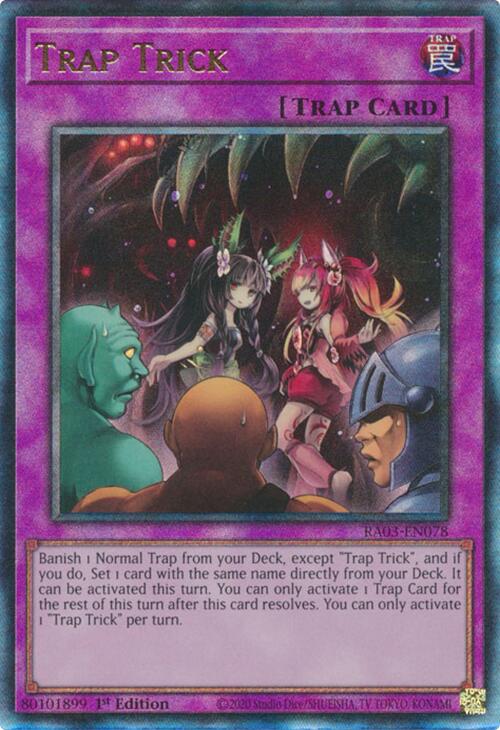 Trap Trick (UTR) [RA03-EN078] Prismatic Ultimate Rare | Black Swamp Games