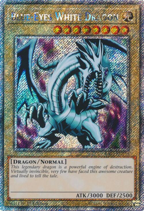 Blue-Eyes White Dragon (Platinum Secret Rare) [RA03-EN079] Platinum Secret Rare | Black Swamp Games