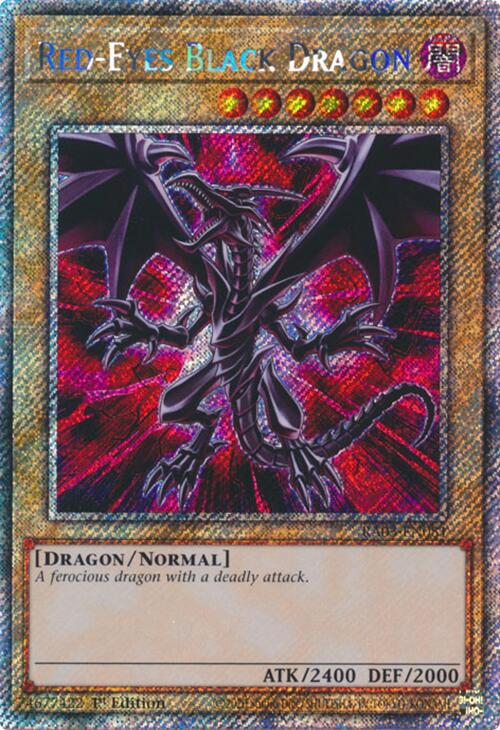 Red-Eyes Black Dragon (Platinum Secret Rare) [RA03-EN081] Platinum Secret Rare | Black Swamp Games