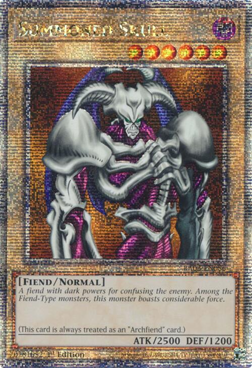 Summoned Skull (Quarter Century Secret Rare) [RA03-EN086] Quarter Century Secret Rare | Black Swamp Games