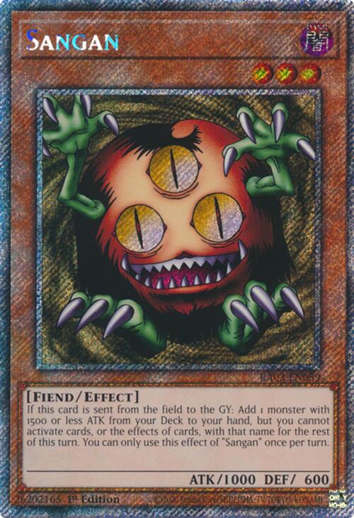 Sangan (Platinum Secret Rare) [RA03-EN089] Platinum Secret Rare | Black Swamp Games
