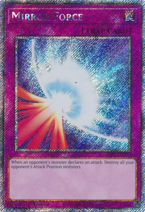 Mirror Force (Platinum Secret Rare) [RA03-EN093] Platinum Secret Rare | Black Swamp Games
