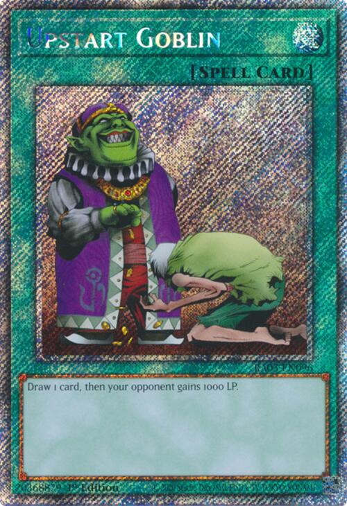Upstart Goblin (Platinum Secret Rare) [RA03-EN096] Platinum Secret Rare | Black Swamp Games