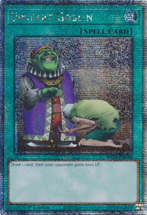 Upstart Goblin (Quarter Century Secret Rare) [RA03-EN096] Quarter Century Secret Rare | Black Swamp Games