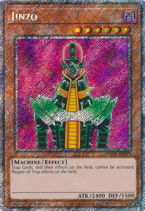 Jinzo (Platinum Secret Rare) [RA03-EN099] Platinum Secret Rare | Black Swamp Games