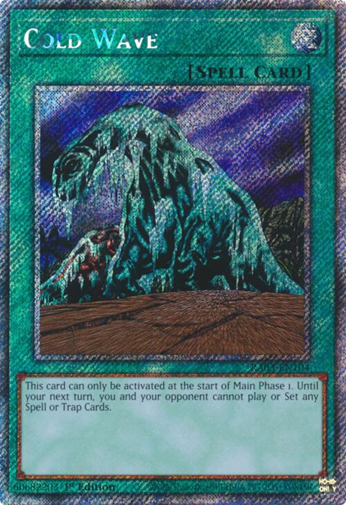 Cold Wave (Platinum Secret Rare) [RA03-EN104] Platinum Secret Rare | Black Swamp Games