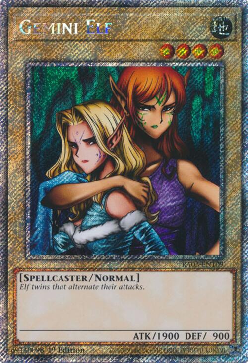 Gemini Elf (Platinum Secret Rare) [RA03-EN109] Platinum Secret Rare | Black Swamp Games