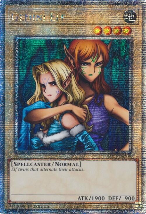 Gemini Elf (Quarter Century Secret Rare) [RA03-EN109] Quarter Century Secret Rare | Black Swamp Games