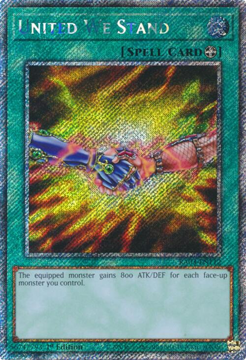 United We Stand (Platinum Secret Rare) [RA03-EN112] Platinum Secret Rare | Black Swamp Games