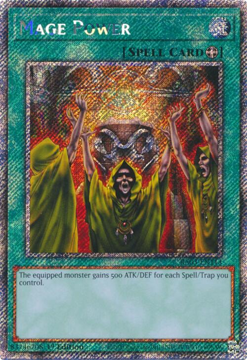 Mage Power (Platinum Secret Rare) [RA03-EN113] Platinum Secret Rare | Black Swamp Games