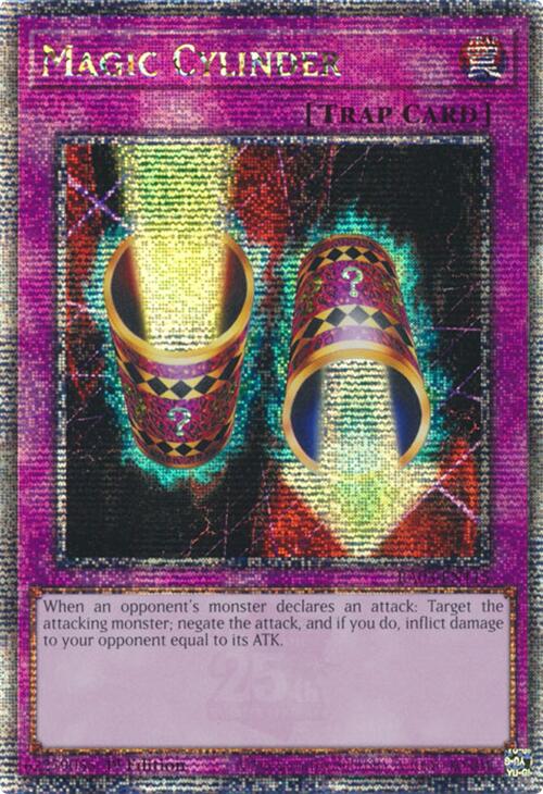 Magic Cylinder (Quarter Century Secret Rare) [RA03-EN115] Quarter Century Secret Rare | Black Swamp Games