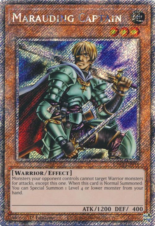 Marauding Captain (Platinum Secret Rare) [RA03-EN118] Platinum Secret Rare | Black Swamp Games