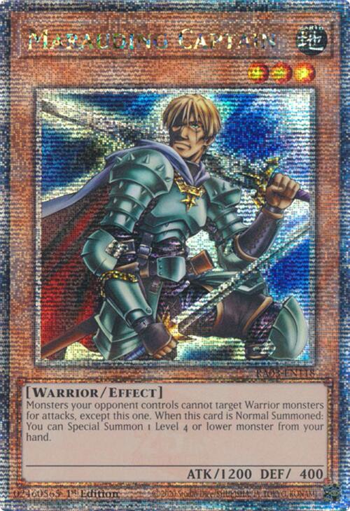 Marauding Captain (Quarter Century Secret Rare) [RA03-EN118] Quarter Century Secret Rare | Black Swamp Games