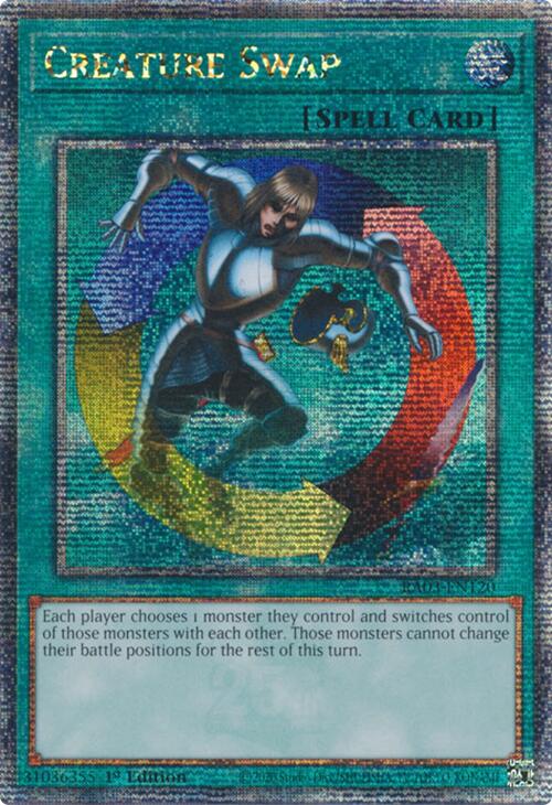 Creature Swap (Quarter Century Secret Rare) [RA03-EN120] Quarter Century Secret Rare | Black Swamp Games