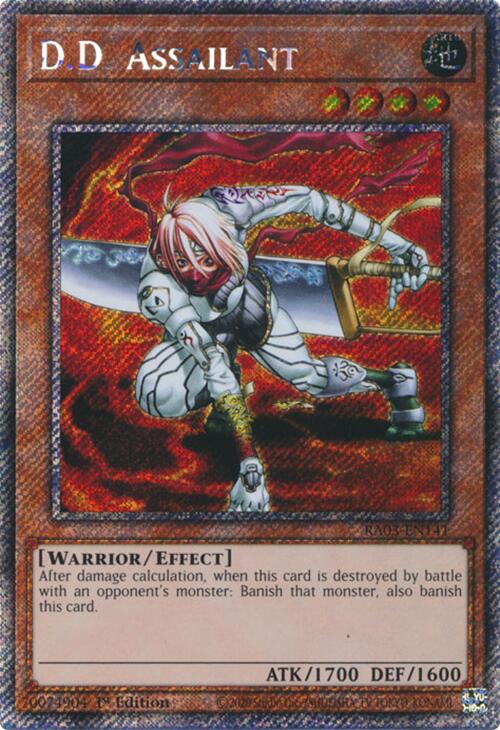 D.D. Assailant (Platinum Secret Rare) [RA03-EN141] Platinum Secret Rare | Black Swamp Games